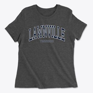 Lawnville Tennessee Traditional Women's Cotton T-Shirt