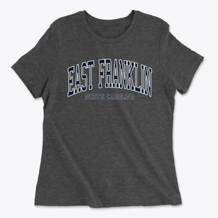 East Franklin North Carolina Traditional Women's Cotton T-Shirt