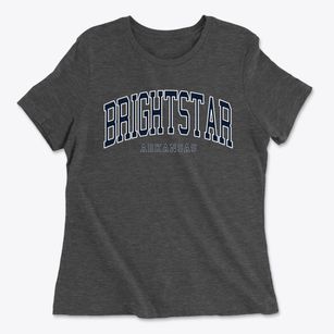 Brightstar Arkansas Traditional Women's Cotton T-Shirt