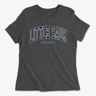 Little Sauk Minnesota Traditional Women's Cotton T-Shirt