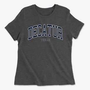 Decatur Texas Traditional Women's Cotton T-Shirt