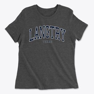 Langtry Texas Traditional Women's Cotton T-Shirt