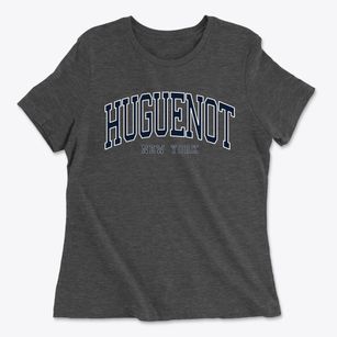 Huguenot New York Traditional Women's Cotton T-Shirt