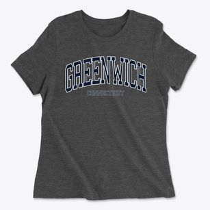Greenwich Connecticut Traditional Women's Cotton T-Shirt