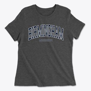 Birmingham Mississippi Traditional Women's Cotton T-Shirt