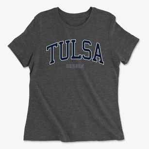 Tulsa Oregon Traditional Women's Cotton T-Shirt