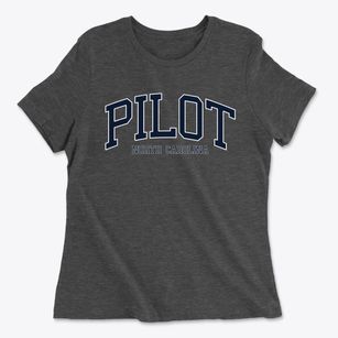 Pilot North Carolina Traditional Women's Cotton T-Shirt