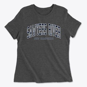 Sawyers River New Hampshire Traditional Women's Cotton T-Shirt