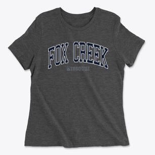 Fox Creek Missouri Traditional Women's Cotton T-Shirt