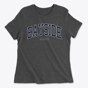 Bayside Maine Traditional Women's Cotton T-Shirt