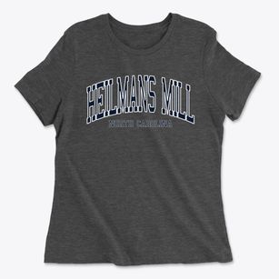 Heilmans Mill North Carolina Traditional Women's Cotton T-Shirt