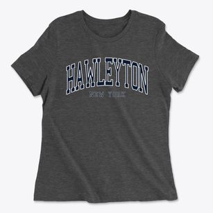 Hawleyton New York Traditional Women's Cotton T-Shirt