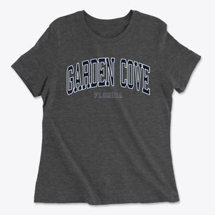 Garden Cove Florida Traditional Women's Cotton T-Shirt