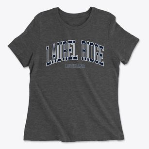 Laurel Ridge Louisiana Traditional Women's Cotton T-Shirt