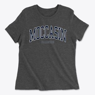 Moccasin Illinois Traditional Women's Cotton T-Shirt