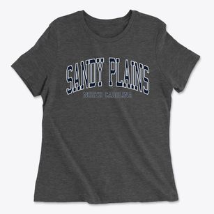 Sandy Plains North Carolina Traditional Women's Cotton T-Shirt