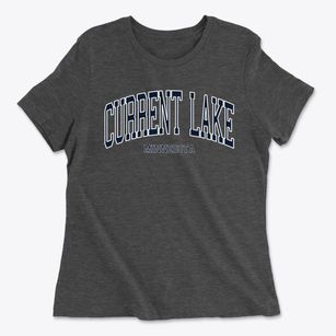 Current Lake Minnesota Traditional Women's Cotton T-Shirt