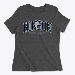 Hinson North Carolina Traditional Women's Cotton T-Shirt