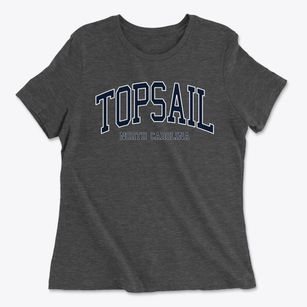 Topsail North Carolina Traditional Women's Cotton T-Shirt