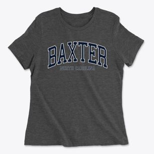 Baxter North Carolina Traditional Women's Cotton T-Shirt