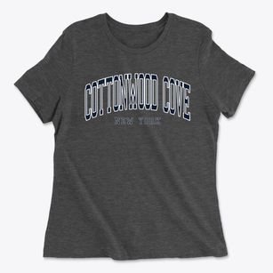Cottonwood Cove New York Traditional Women's Cotton T-Shirt