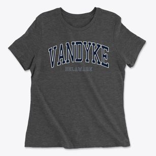 Vandyke Delaware Traditional Women's Cotton T-Shirt
