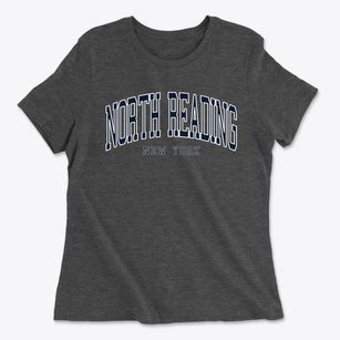 North Reading New York Traditional Women's Cotton T-Shirt