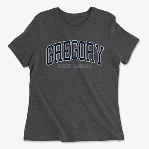 Gregory North Carolina Traditional Women's Cotton T-Shirt