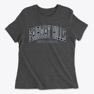 Fairway Hills North Carolina Traditional Women's Cotton T-Shirt