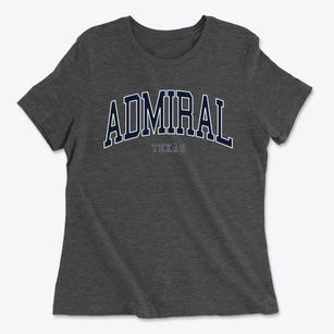 Admiral Texas Traditional Women's Cotton T-Shirt