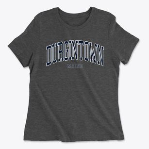 Durgintown Maine Traditional Women's Cotton T-Shirt