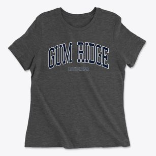 Gum Ridge Louisiana Traditional Women's Cotton T-Shirt