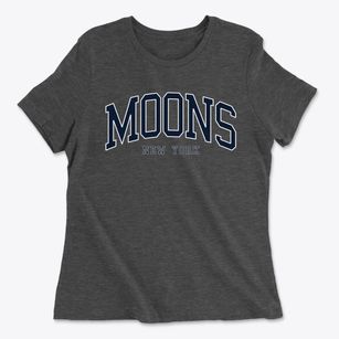 Moons New York Traditional Women's Cotton T-Shirt