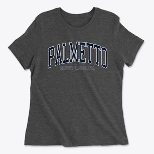 Palmetto South Carolina Traditional Women's Cotton T-Shirt