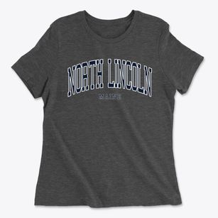 North Lincoln Maine Traditional Women's Cotton T-Shirt
