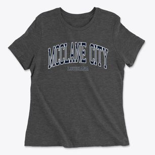 Mcclane City Louisiana Traditional Women's Cotton T-Shirt