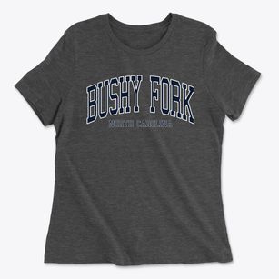 Bushy Fork North Carolina Traditional Women's Cotton T-Shirt
