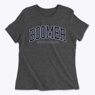 Boomer North Carolina Traditional Women's Cotton T-Shirt