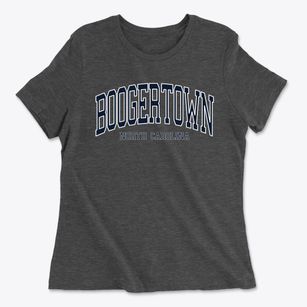 Boogertown North Carolina Traditional Women's Cotton T-Shirt