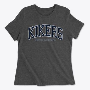 Kikers North Carolina Traditional Women's Cotton T-Shirt