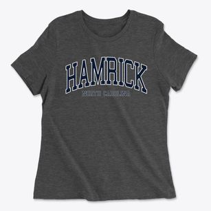 Hamrick North Carolina Traditional Women's Cotton T-Shirt