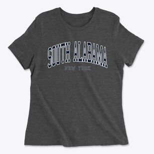 South Alabama New York Traditional Women's Cotton T-Shirt