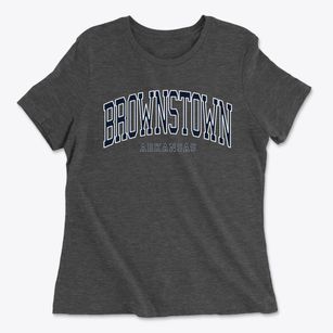 Brownstown Arkansas Traditional Women's Cotton T-Shirt