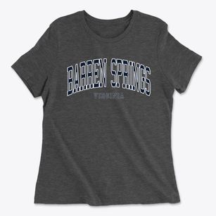 Barren Springs Virginia Traditional Women's Cotton T-Shirt