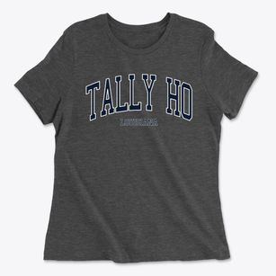 Tally Ho Louisiana Traditional Women's Cotton T-Shirt