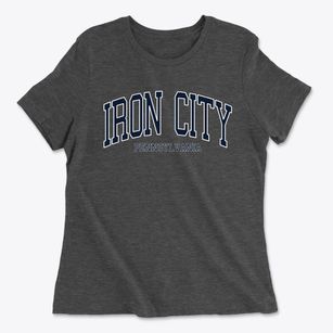 Iron City Pennsylvania Traditional Women's Cotton T-Shirt