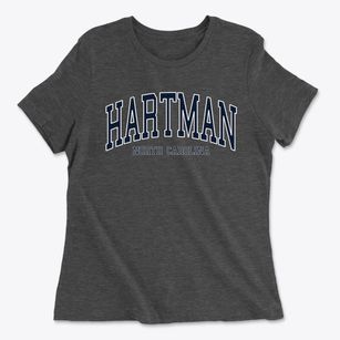 Hartman North Carolina Traditional Women's Cotton T-Shirt
