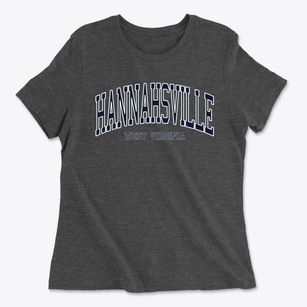 Hannahsville West Virginia Traditional Women's Cotton T-Shirt