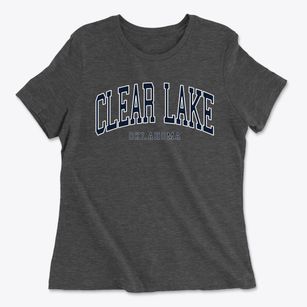 Clear Lake Oklahoma Traditional Women's Cotton T-Shirt