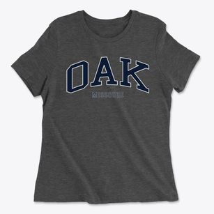 Oak Missouri Traditional Women's Cotton T-Shirt
